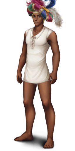 Minstrel's feathered feltM.png