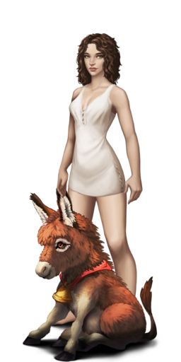 Belled chestnut baby donkeyF.png